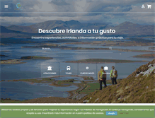 Tablet Screenshot of irlandaviajes.com